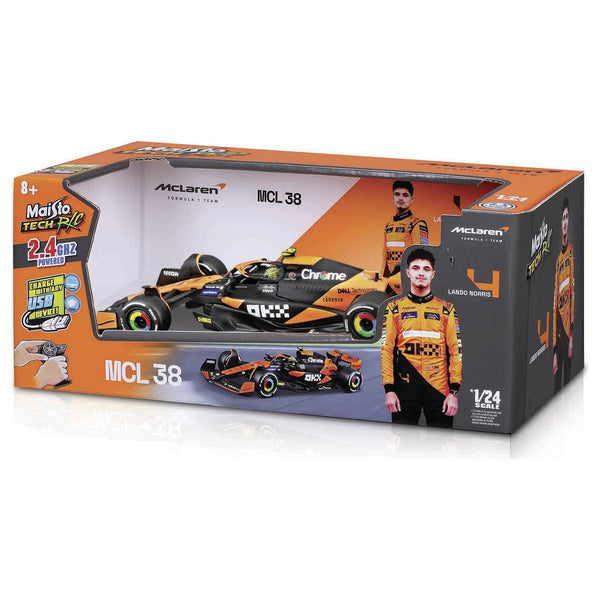image1_1/24 Tech Formula Racing RC 2024 McLaren Team MCL38 - Miami GP Lando Norris - Ready to Run