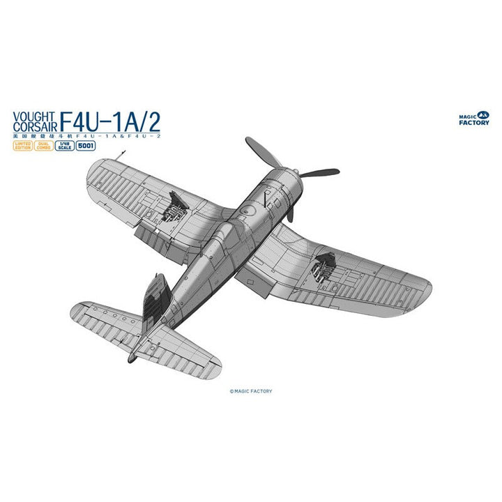 1/48 F4U-1A/2 Corsair (Dual Combo Limited Edition) Plastic Model Kit_5