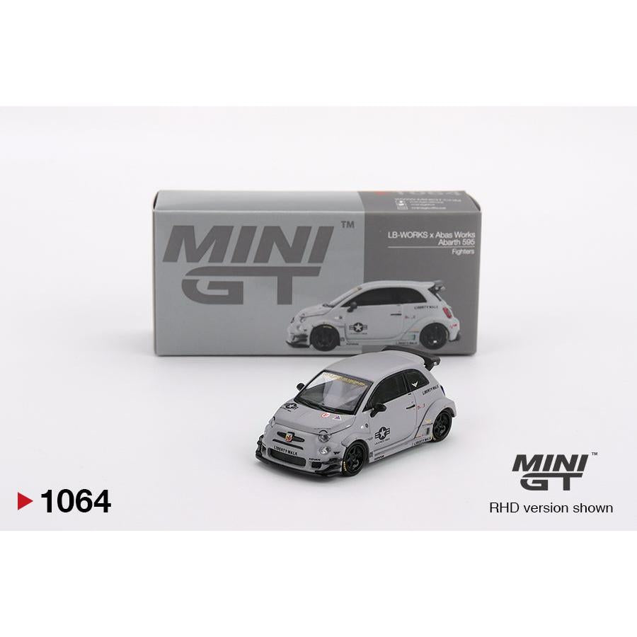 1/64 Abarth 595 LB-Works x Abas Works Fighters (LHD)