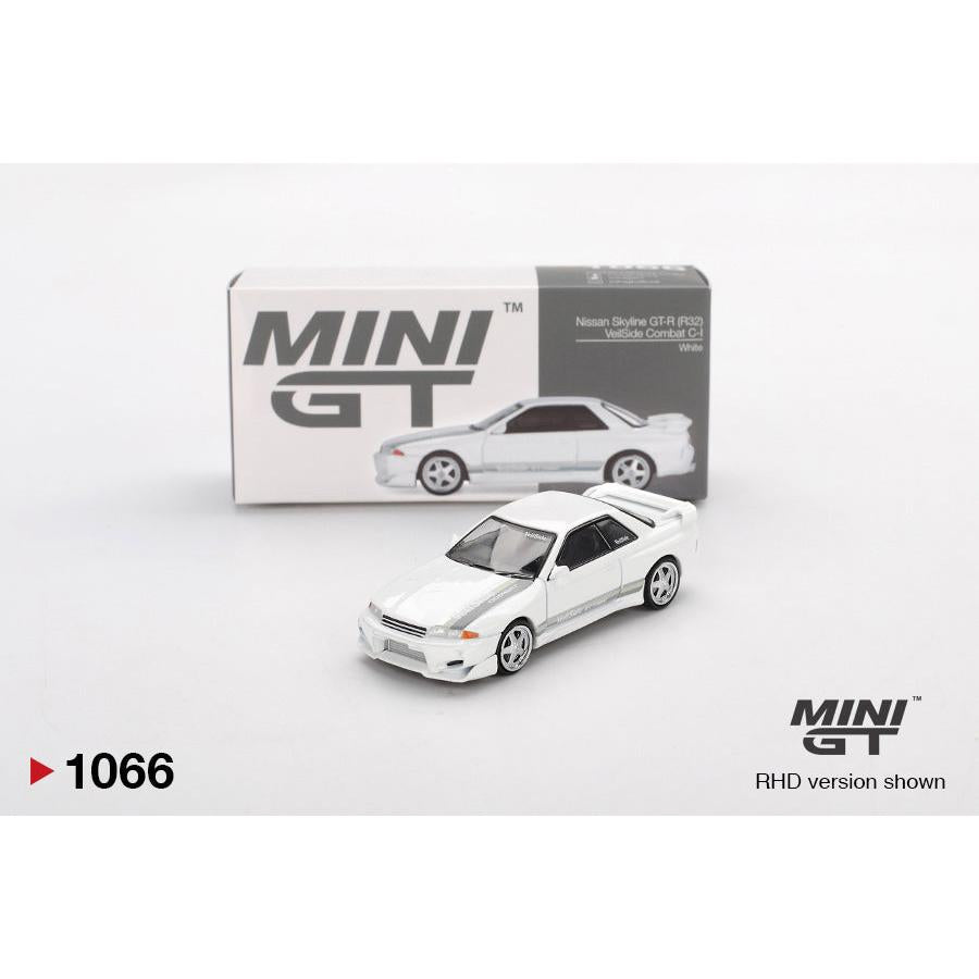 1/64 Nissan Skyline GT-R (R32) VeilSide Combat C-I White (RHD)
