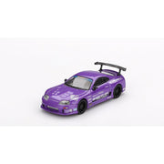 1/64 Toyota Supra (A80) Top Secret GT-300 Top Secret Purple (RHD)