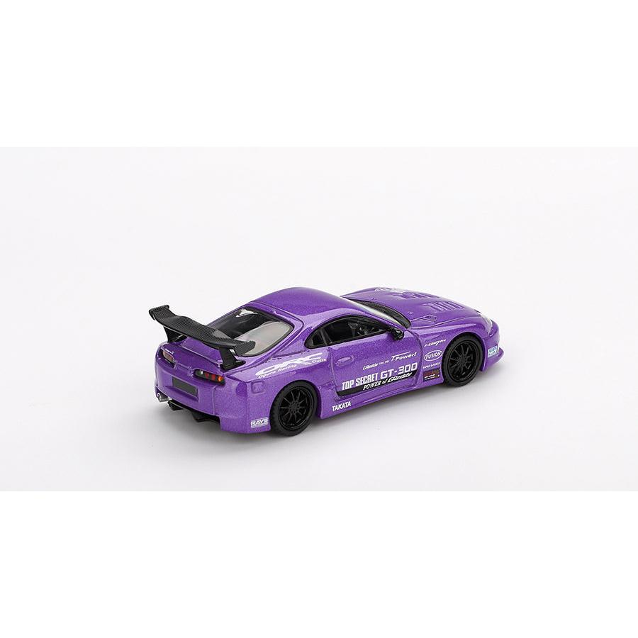 1/64 Toyota Supra (A80) Top Secret GT-300 Top Secret Purple (RHD)