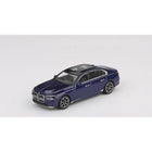1/64 BMW i7 xDrive60 Tanzanite Blue Metallic (RHD)