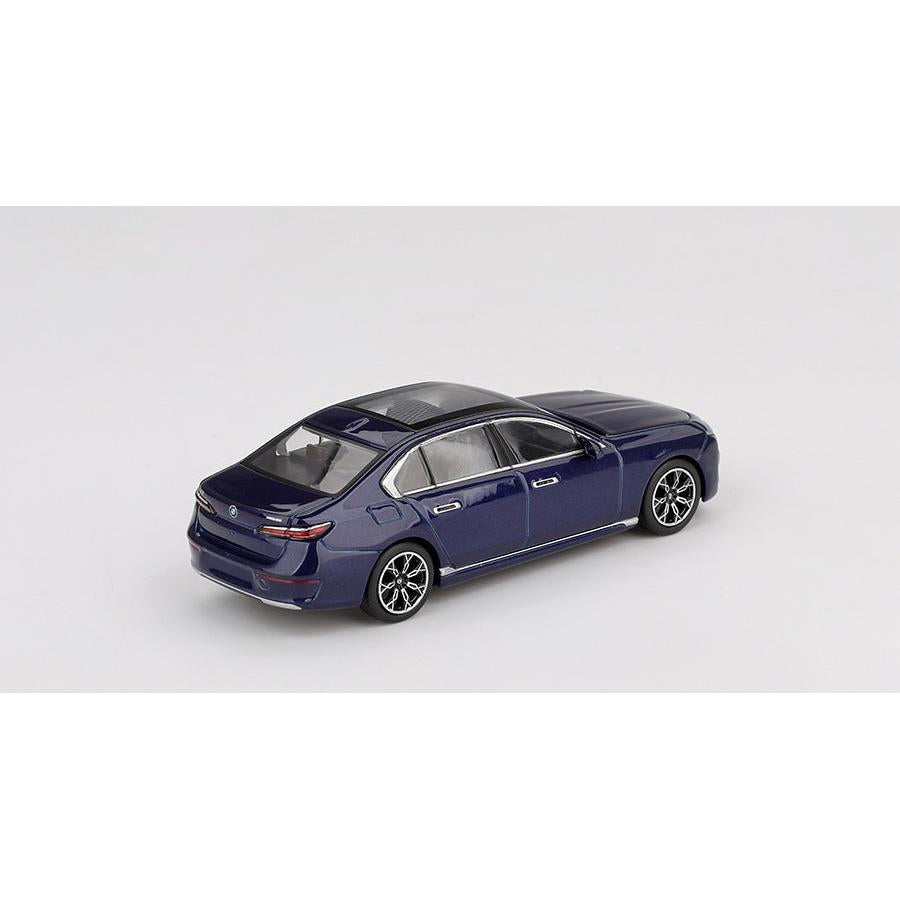 1/64 BMW i7 xDrive60 Tanzanite Blue Metallic (RHD)