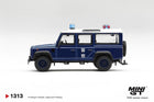 1/64 Land Rover Defender 110Â  Royal HK Police Tai Po District HK Exclusive Blister Packaging