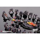 1/64 Red Bull RB18 S.Perez 2022 Abu Dhabi GP Pit Crew Set Ltd Ed. (Inc.Car)