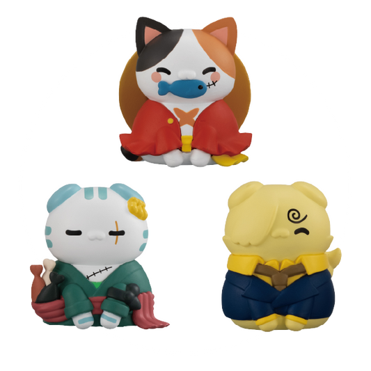 [LIMITED] Mega Cat Project One Piece Nyan Piece Nyan! Ver. Happy Trio 2024 Limited