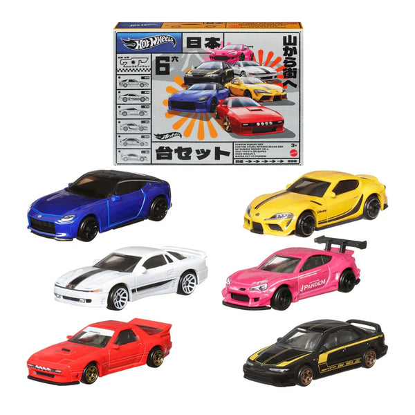 Hot Wheels Streets of Japan Multipack Boxed Set