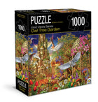 1000pc Crown Vivid Views Owl Tree Garden Puzzle