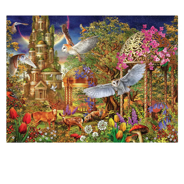 1000pc Crown Vivid Views Owl Tree Garden Puzzle