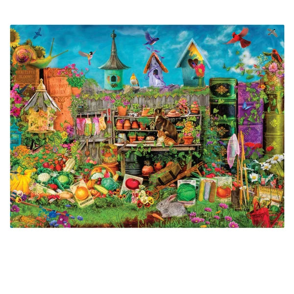1000pc Crown Vivid Views Sunny Garden Puzzle