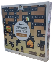 100pc Crown Crossword World Cuisine Puzzle