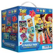 2x12 2x20 2x30pc Toy Story 5 6 in 1 Puzzle