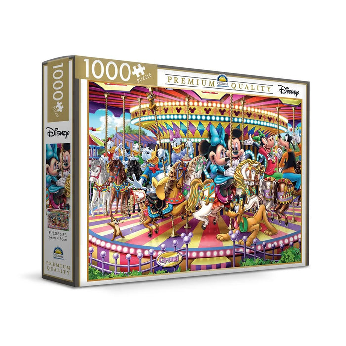 1000pc Disney Carousel Crown Premium Puzzle