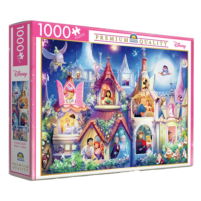 1000pc Disney Princess Crown Premium Puzzle