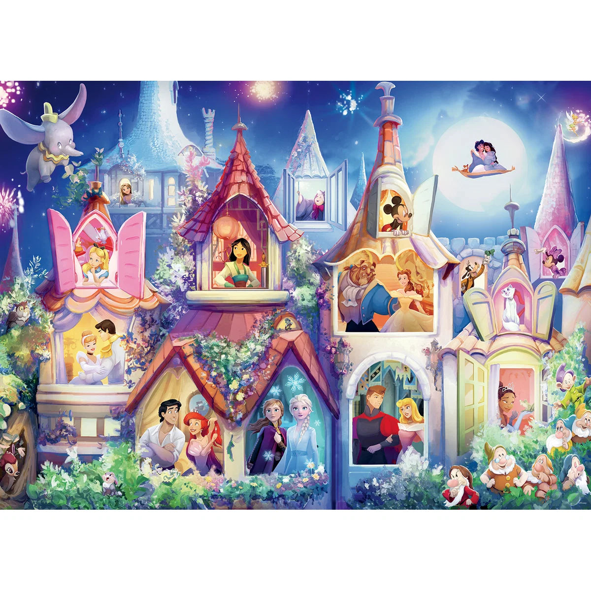 1000pc Disney Princess Crown Premium Puzzle