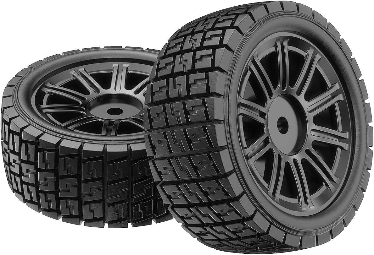 14301 Tires (Rubber) (2pcs) (1415A1)