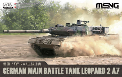 1/72 German Main Battle Tank Leopard 2 A7 Plastic Model Kit_8