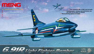 1/72 G.91R Light Fighter-Bomber Without Badge of FRECCE Tricolori_2