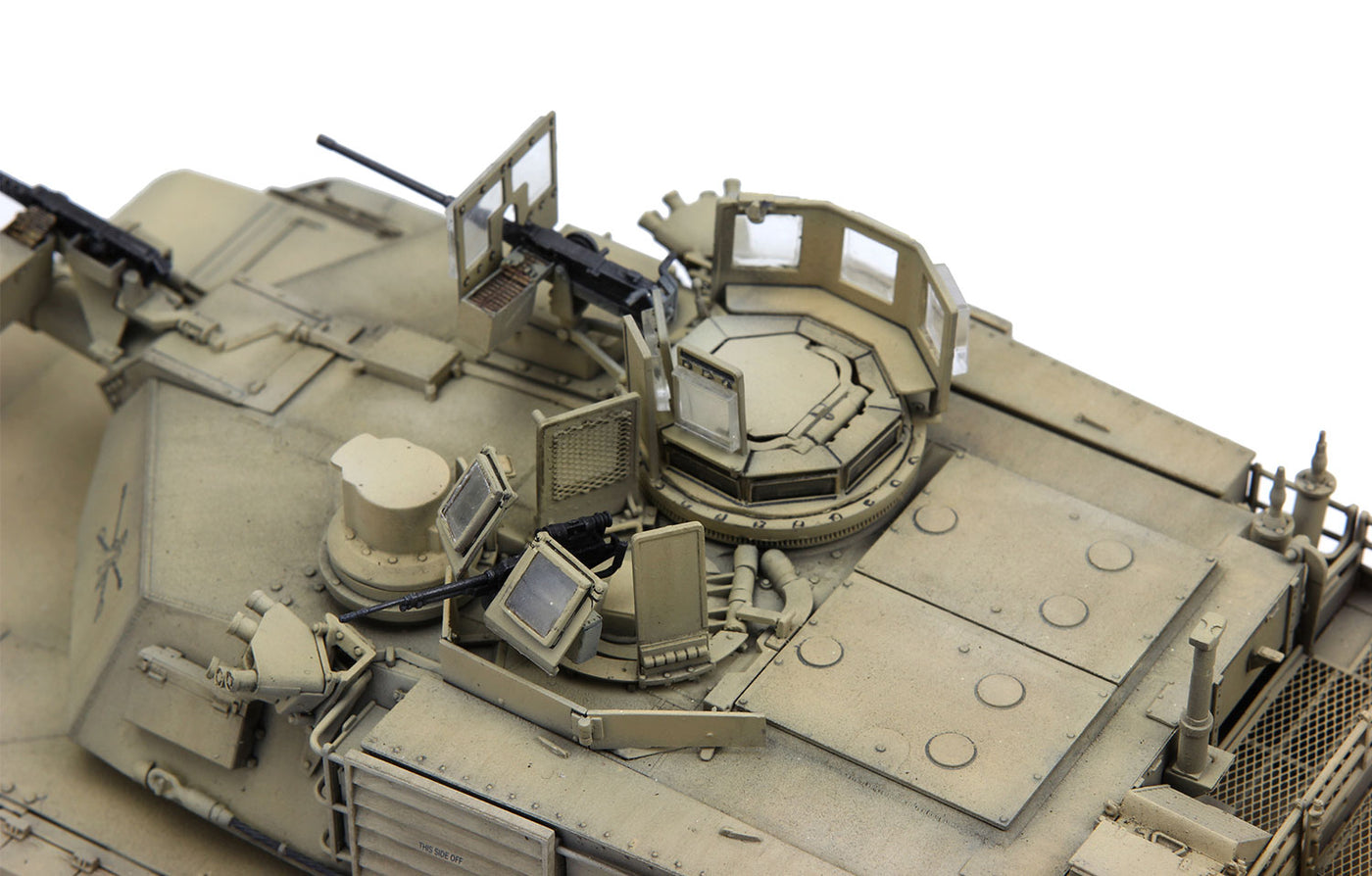 1/35 U.S. Main Battle Tank M1A2 SEP Abrams TUSK I/TUSK II Plastic Model Kit_6