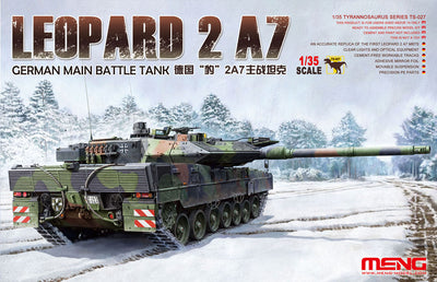 1/35 German Main Battle Tank Leopard 2 A7 Plastic Model Kit_12