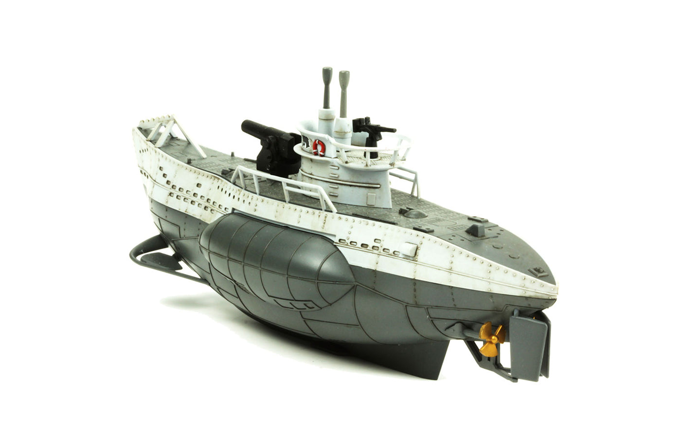 Warship Builder – U-Boat Type VII (Cartoon Model) Plastic Model Kit_3