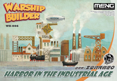 Warship Builder Harbor In The Industrial Age (Cartoon Model)_4