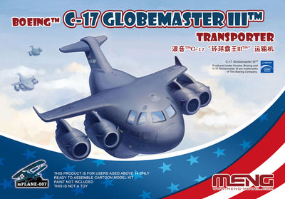 Boeing C-17 Globemaster III Transporter (Cartoon Model) Plastic Model Kit_5