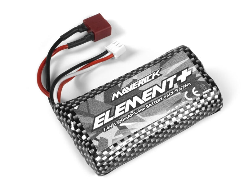Atom Element 7.4V 1300mAh Li-Ion Battery Pack