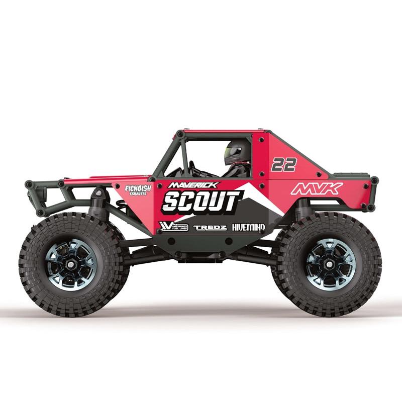 1/24 Scout-24 Rock Crawler Red