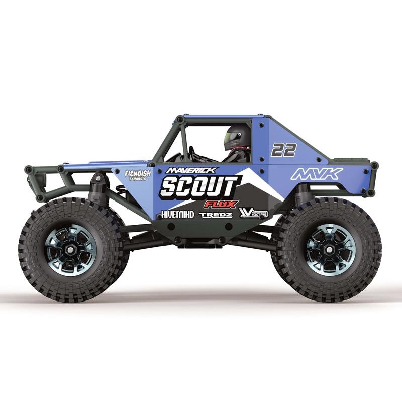 1/24 Scout-24 Flux Rock Crawler Blue