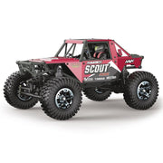 1/24 Scout-24 Flux Rock Crawler Red