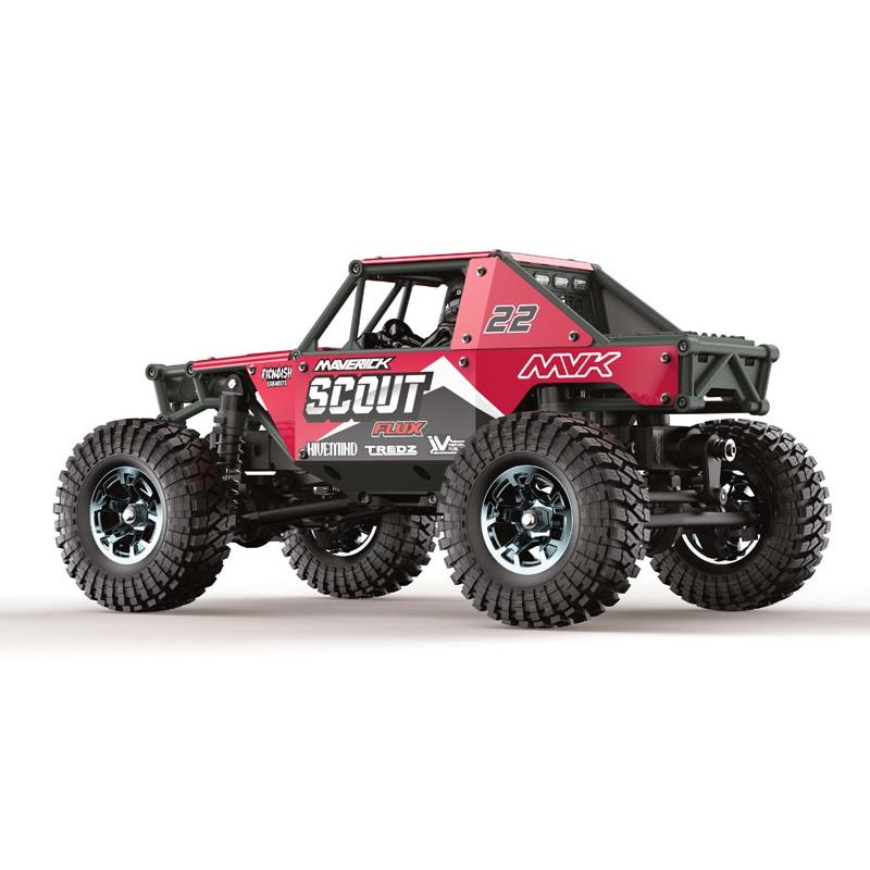 1/24 Scout-24 Flux Rock Crawler - Red