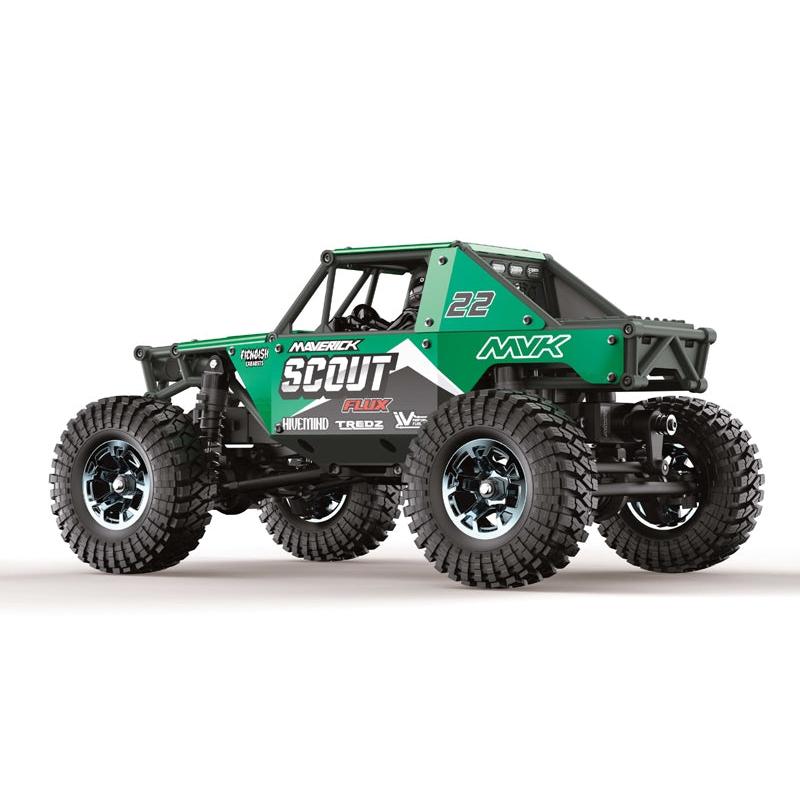 1/24 Scout-24 Flux Rock Crawler - Green
