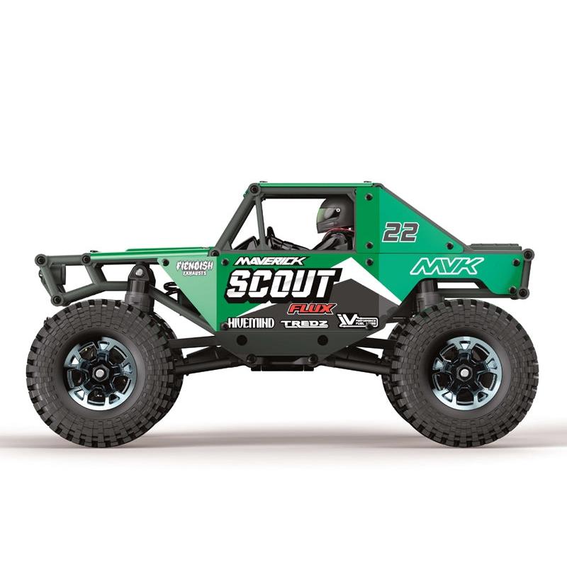 1/24 Scout-24 Flux Rock Crawler Green