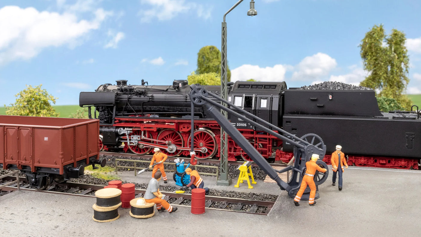 HO Themed Figures Set Rail Depot_2