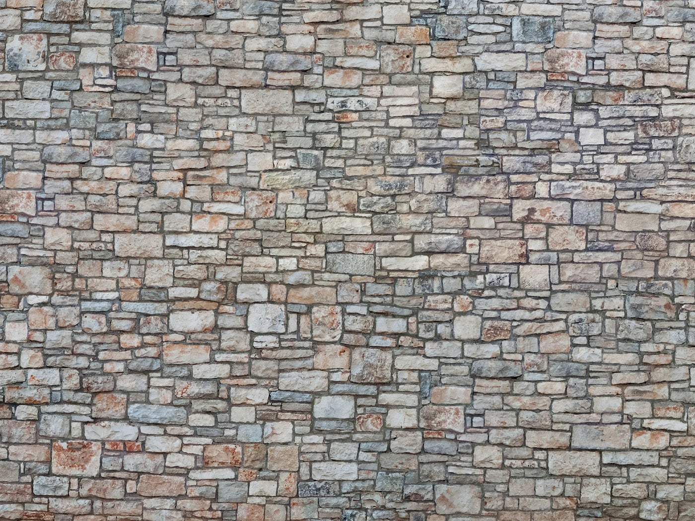 HO 3D Cardboard Sheet   Quarrystone Wall