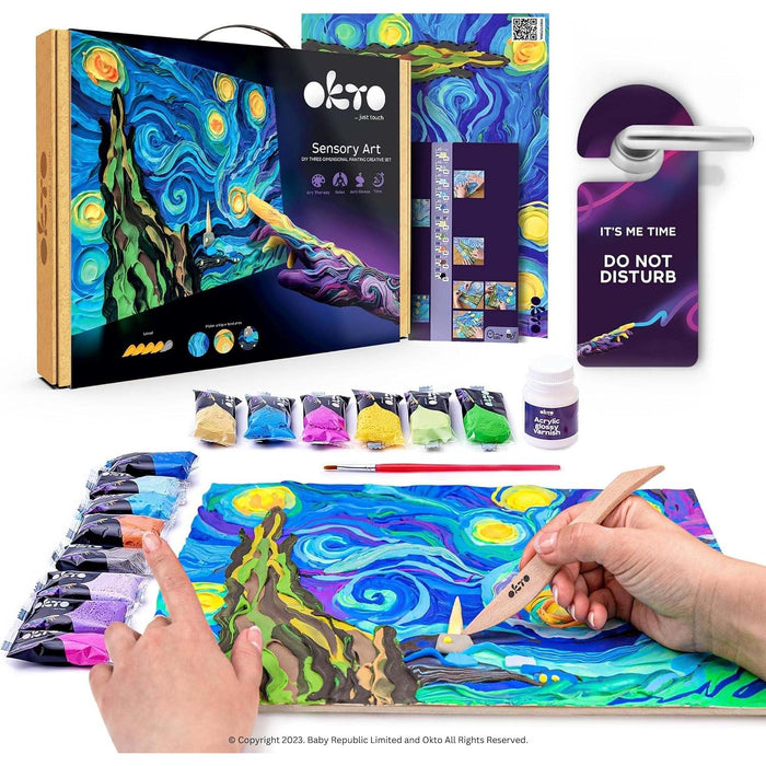DIY 3in1 3D Sensory Art Kit - Love Vacations