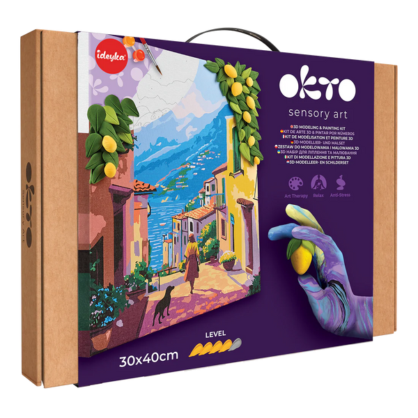 3D Modeling+Painting Kit 30x40cm - Lemon Weekend