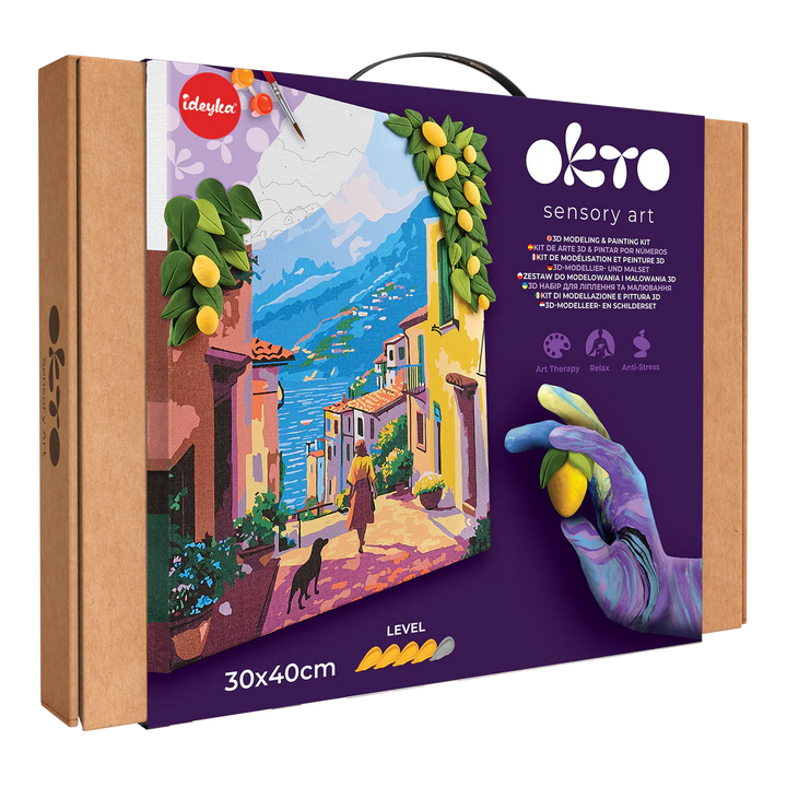 3D Modeling+Painting Kit 30x40cm - Lemon Weekend