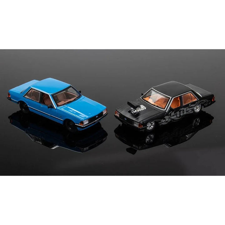 1/64 FSD R1 Twin Set Hauling Kids & Ripping Skids Ford XD Falcon