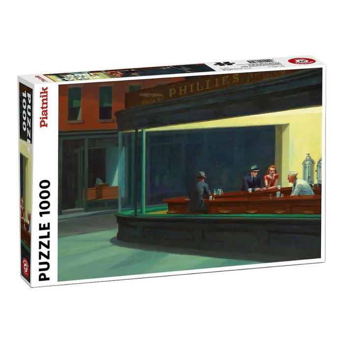 1000pc Hopper Nighthawks Puzzle