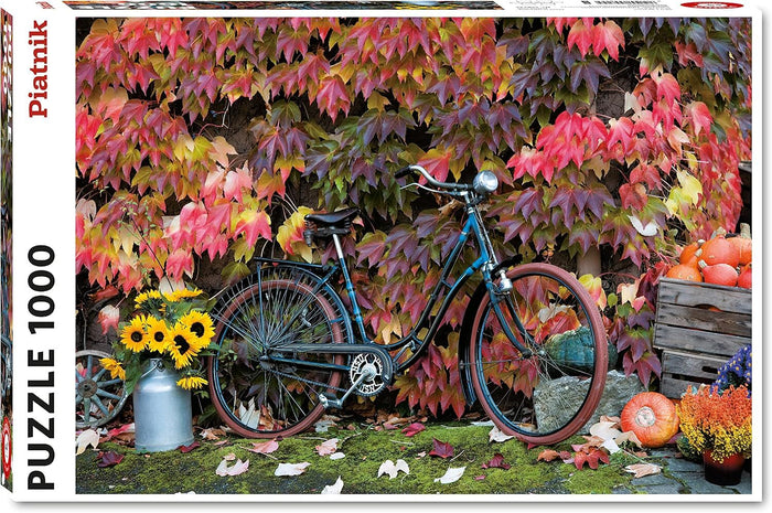 1000pc Bicycle in Autumn Puzzle