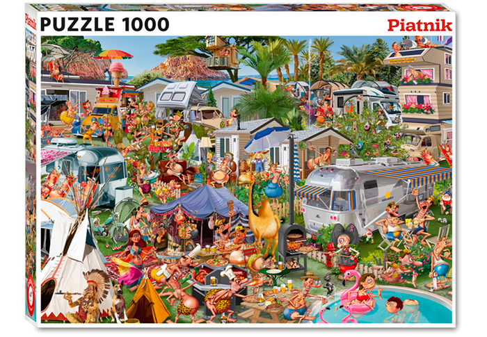 1000pc Ruyer Camping Chaos Puzzle