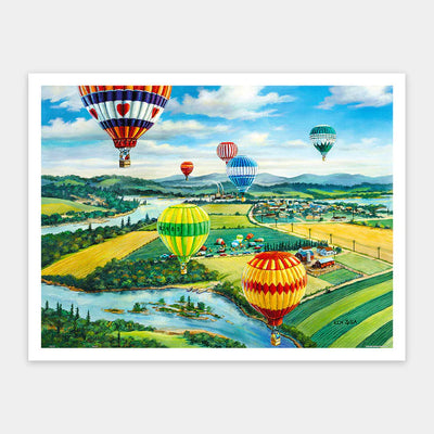 366pc Ballooners Rally Canvas Puzzle