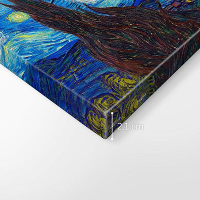 300pc Van Gogh Starry Night Canvas Puzzle