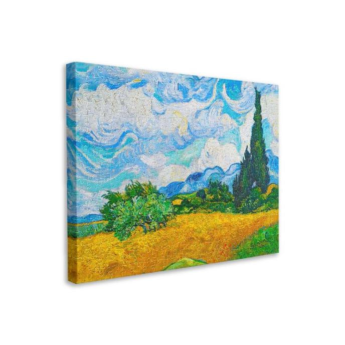 300pc Van Gogh Wheat Field Puzzle
