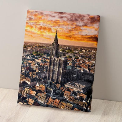 366pc Strabourg Cathedral France Puzzle