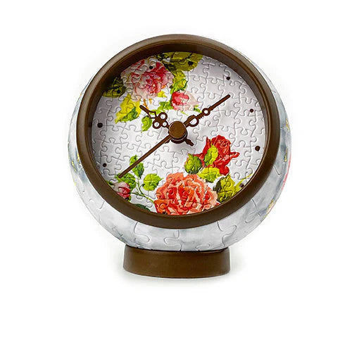 Clock Fragrant Flowers Puzzle