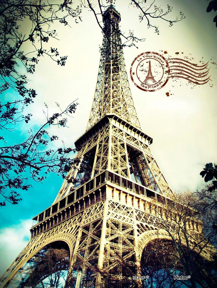 150pc Eiffel Tower in Autumn